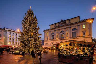 Weihnachtsmarkt in Lugano © Switzerland Tourism/Jan Geerk